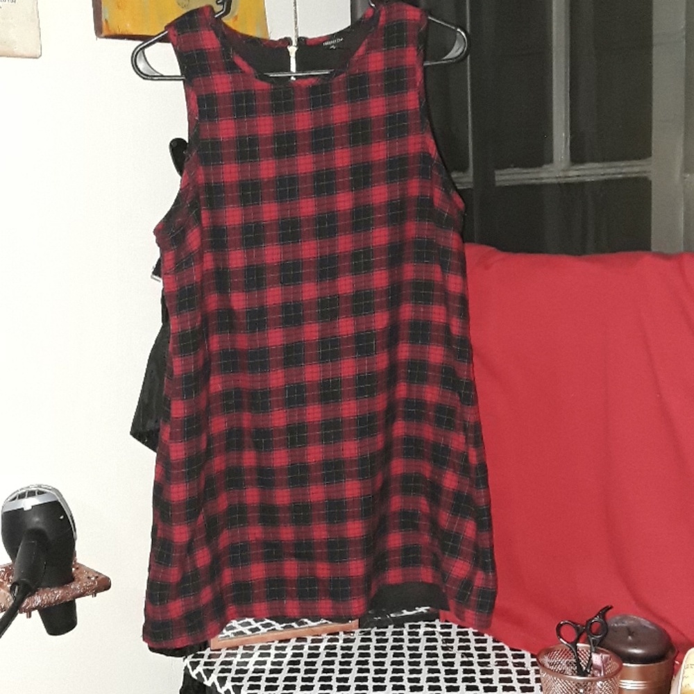 Plaid dress